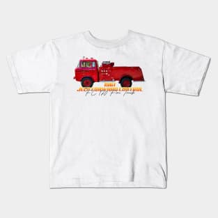 1961 Jeep Forward Control FC 170 Fire Truck Kids T-Shirt